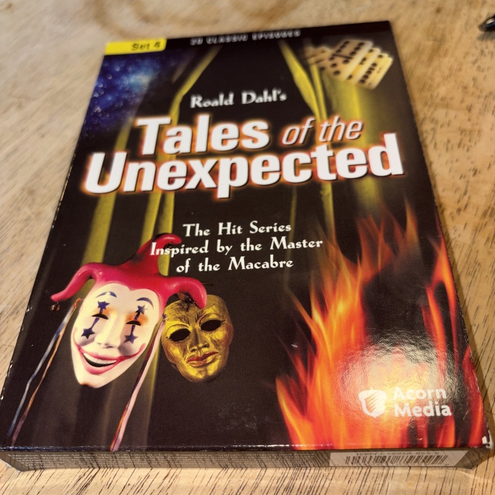Roald Dahl's Tales of the Unexpected Set 4 DVD Box Set Acorn Media 522 Min